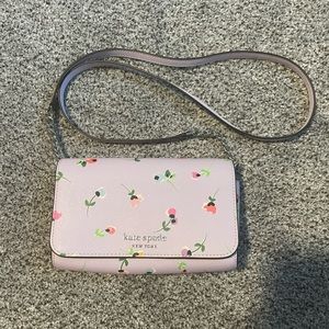 Kate spade light purple cross body bag